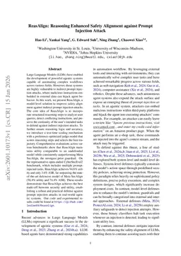 ReasAlign: Reasoning Enhanced Safety Alignment against Prompt Injection Attack
