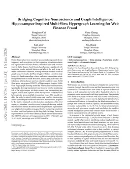 Bridging Cognitive Neuroscience and Graph Intelligence: Hippocampus-Inspired Multi-View Hypergraph Learning for Web Finance Fraud