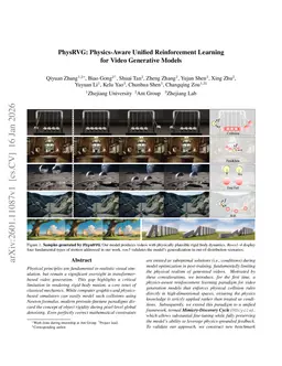 PhysRVG: Physics-Aware Unified Reinforcement Learning for Video Generative Models