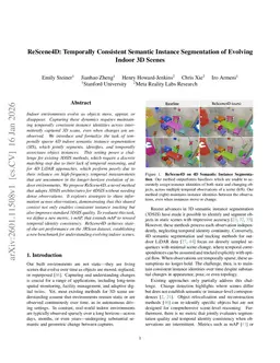 ReScene4D: Temporally Consistent Semantic Instance Segmentation of Evolving Indoor 3D Scenes