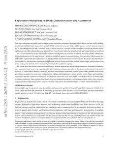 Explanation Multiplicity in SHAP: Characterization and Assessment