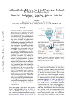 MedConsultBench: A Full-Cycle, Fine-Grained, Process-Aware Benchmark for Medical Consultation Agents