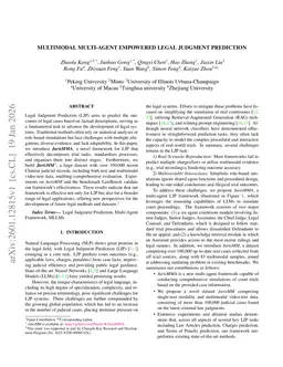 Multimodal Multi-Agent Empowered Legal Judgment Prediction