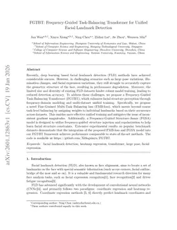 FGTBT: Frequency-Guided Task-Balancing Transformer for Unified Facial Landmark Detection
