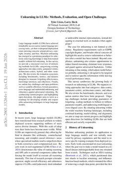 Unlearning in LLMs: Methods, Evaluation, and Open Challenges