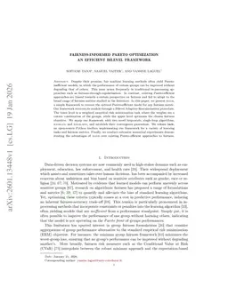 Fairness-informed Pareto Optimization : An Efficient Bilevel Framework