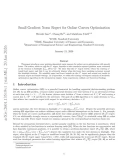 Small Gradient Norm Regret for Online Convex Optimization