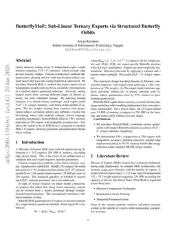 ButterflyMoE: Sub-Linear Ternary Experts via Structured Butterfly Orbits