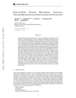 FantasyVLN: Unified Multimodal Chain-of-Thought Reasoning for Vision-Language Navigation