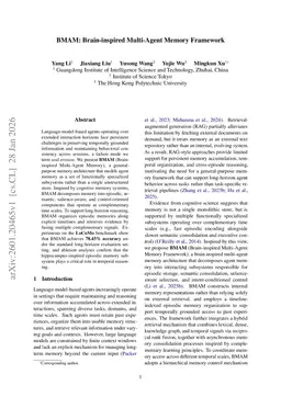 BMAM: Brain-inspired Multi-Agent Memory Framework