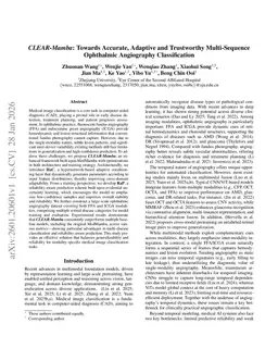 CLEAR-Mamba:Towards Accurate, Adaptive and Trustworthy Multi-Sequence Ophthalmic Angiography Classification