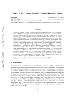 C3Box: A CLIP-based Class-Incremental Learning Toolbox