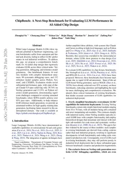 ChipBench: A Next-Step Benchmark for Evaluating LLM Performance in AI-Aided Chip Design