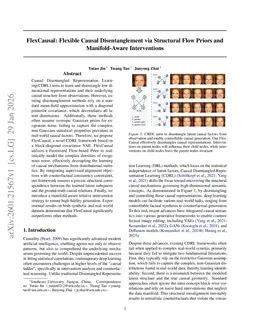 FlexCausal: Flexible Causal Disentanglement via Structural Flow Priors and Manifold-Aware Interventions