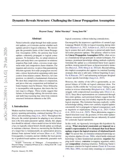 Dynamics Reveals Structure: Challenging the Linear Propagation Assumption