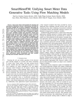 SmartMeterFM: Unifying Smart Meter Data Generative Tasks Using Flow Matching Models