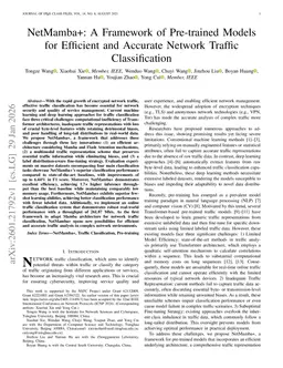 NetMamba+: A Framework of Pre-trained Models for Efficient and Accurate Network Traffic Classification