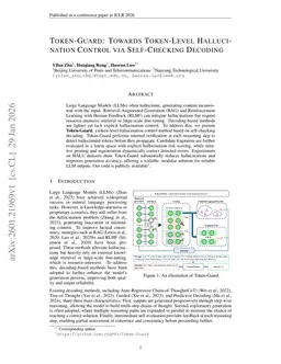 Token-Guard: Towards Token-Level Hallucination Control via Self-Checking Decoding