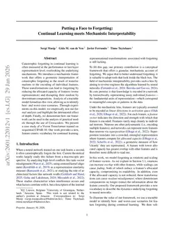 Putting a Face to Forgetting: Continual Learning meets Mechanistic Interpretability