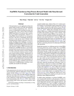 FunPRM: Function-as-Step Process Reward Model with Meta Reward Correction for Code Generation