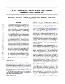 GUDA: Counterfactual Group-wise Training Data Attribution for Diffusion Models via Unlearning