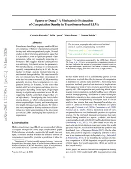 Sparse or Dense? A Mechanistic Estimation of Computation Density in Transformer-based LLMs