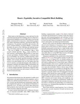Boost+: Equitable, Incentive-Compatible Block Building