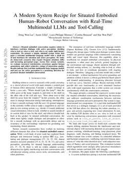 A Modern System Recipe for Situated Embodied Human-Robot Conversation with Real-Time Multimodal LLMs and Tool-Calling