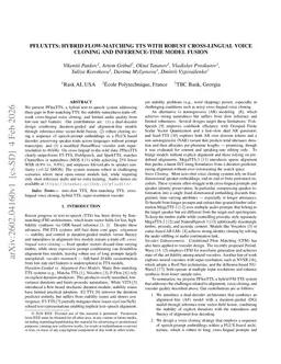 PFluxTTS: Hybrid Flow-Matching TTS with Robust Cross-Lingual Voice Cloning and Inference-Time Model Fusion