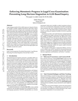 Enforcing Monotonic Progress in Legal Cross-Examination: Preventing Long-Horizon Stagnation in LLM-Based Inquiry