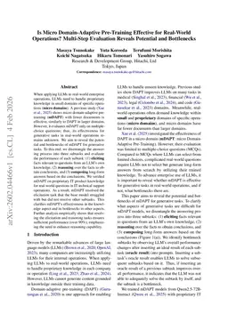 Is Micro Domain-Adaptive Pre-Training Effective for Real-World Operations? Multi-Step Evaluation Reveals Potential and Bottlenecks