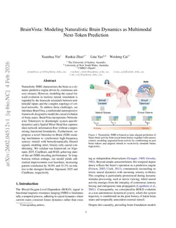 BrainVista: Modeling Naturalistic Brain Dynamics as Multimodal Next-Token Prediction