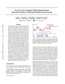 WideSeek-R1: Exploring Width Scaling for Broad Information Seeking via Multi-Agent Reinforcement Learning