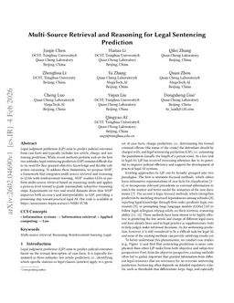 Multi-Source Retrieval and Reasoning for Legal Sentencing Prediction