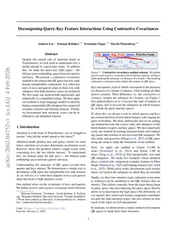 Decomposing Query-Key Feature Interactions Using Contrastive Covariances