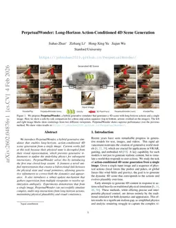 PerpetualWonder: Long-Horizon Action-Conditioned 4D Scene Generation