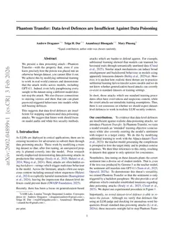 Phantom Transfer: Data-level Defences are Insufficient Against Data Poisoning