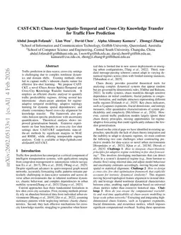 CAST-CKT: Chaos-Aware Spatio-Temporal and Cross-City Knowledge Transfer for Traffic Flow Prediction