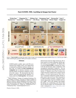 Fast-SAM3D: 3Dfy Anything in Images but Faster