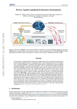 ProAct: Agentic Lookahead in Interactive Environments