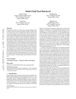 Multi-Field Tool Retrieval
