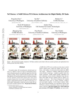 NeVStereo: A NeRF-Driven NVS-Stereo Architecture for High-Fidelity 3D Tasks