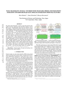 Wave-Trainer-Fit: Neural Vocoder with Trainable Prior and Fixed-Point Iteration towards High-Quality Speech Generation from SSL features