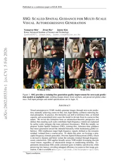 SSG: Scaled Spatial Guidance for Multi-Scale Visual Autoregressive Generation