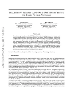 MAGPrompt: Message-Adaptive Graph Prompt Tuning for Graph Neural Networks