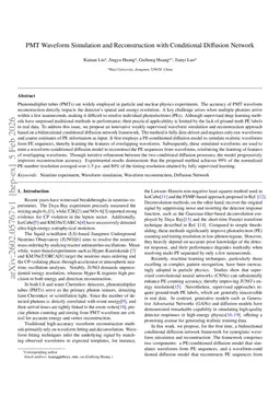 PMT Waveform Simulation and Reconstruction with Conditional Diffusion Network