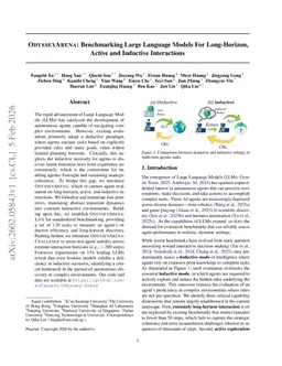 OdysseyArena: Benchmarking Large Language Models For Long-Horizon, Active and Inductive Interactions