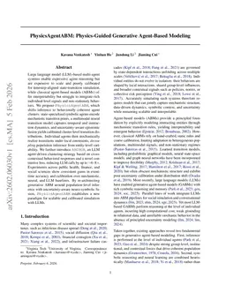 PhysicsAgentABM: Physics-Guided Generative Agent-Based Modeling