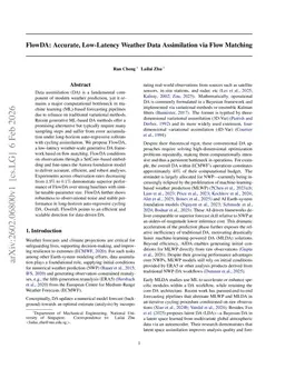 FlowDA: Accurate, Low-Latency Weather Data Assimilation via Flow Matching