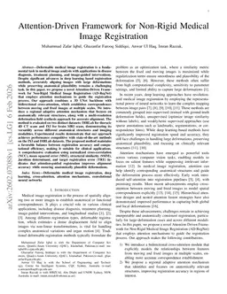 Attention-Driven Framework for Non-Rigid Medical Image Registration